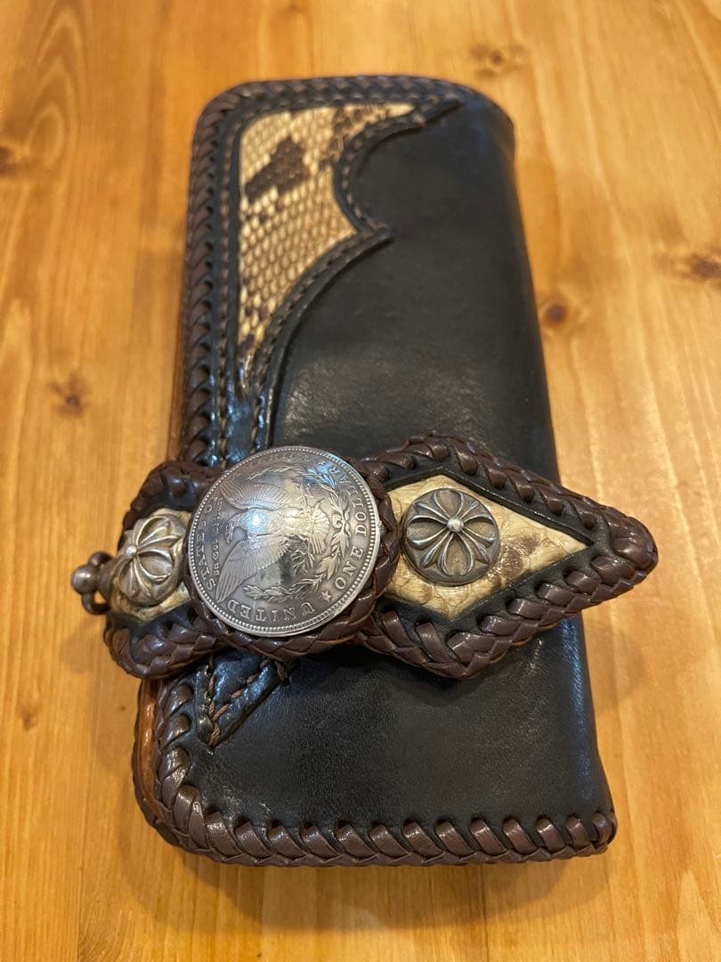 ウォレット 長財布 モルガンコンチョ付き Positive