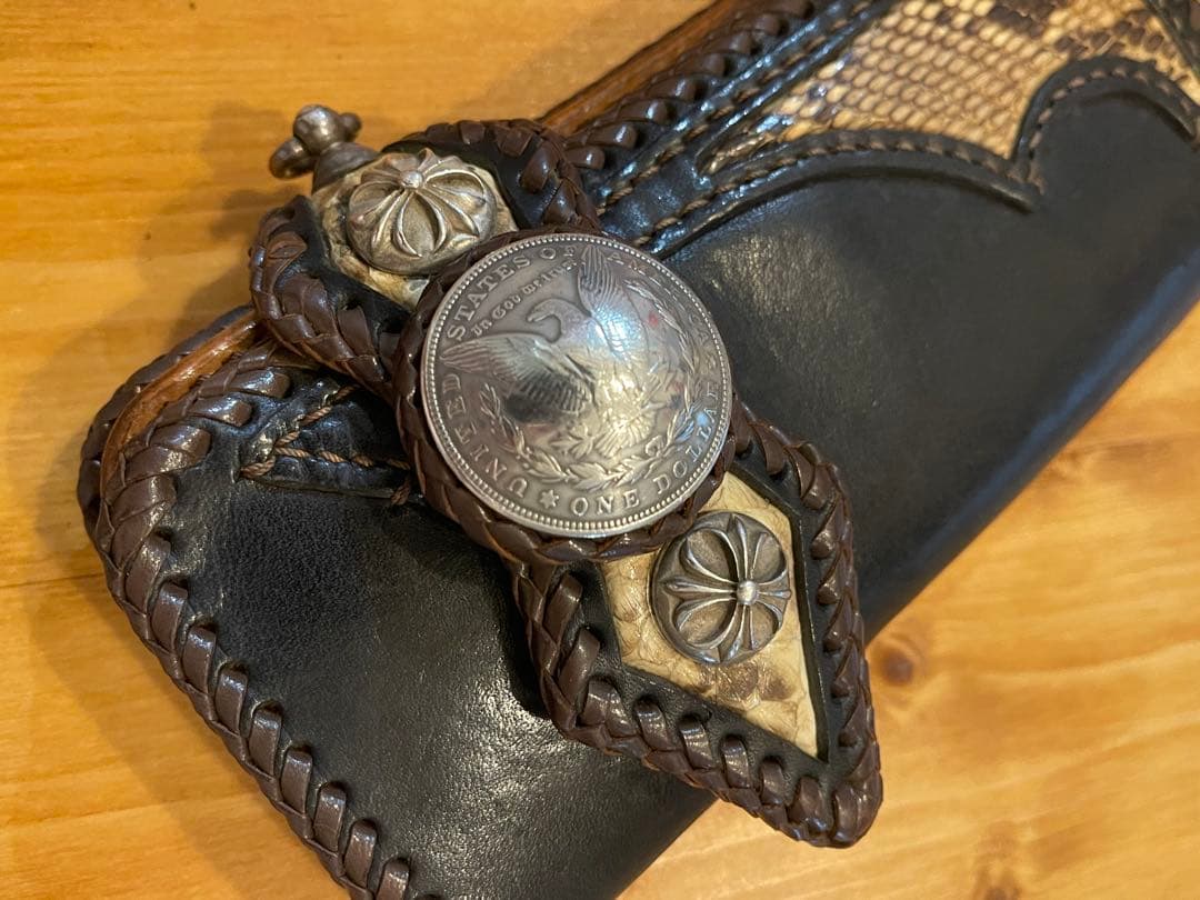 ウォレット 長財布 モルガンコンチョ付き Positive