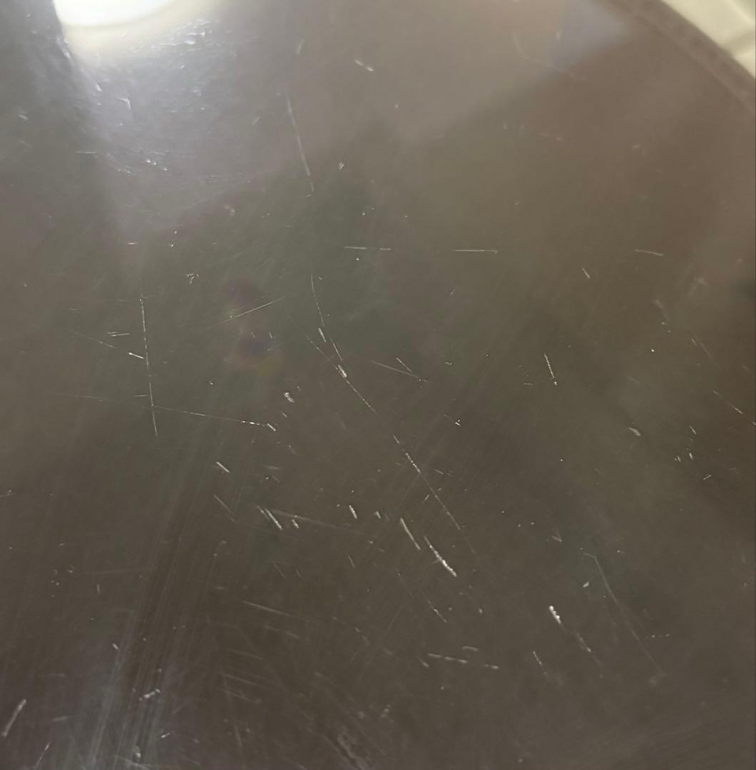 Francfranc廃盤品★ガラス製ロー テーブル120cm