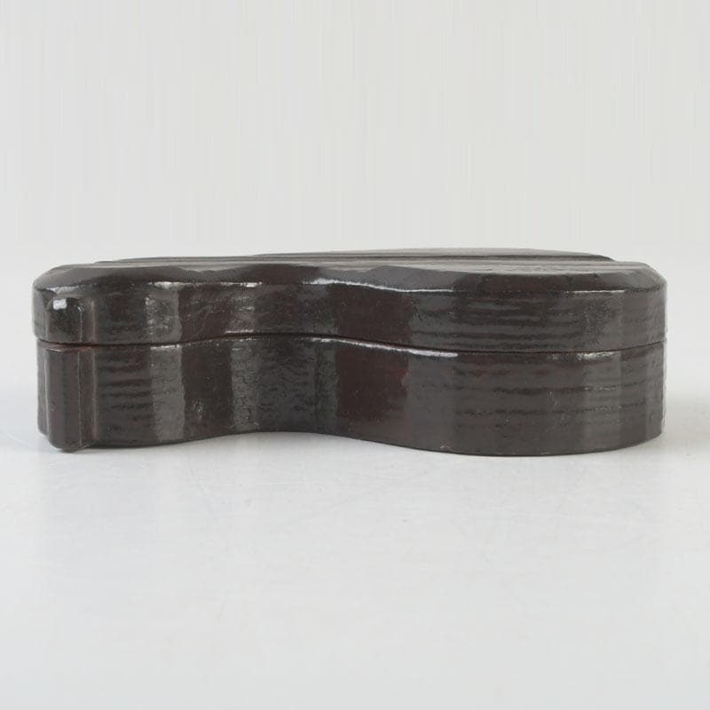 茶道具 黒塗 瓢箪形 香合 花押あり 時代箱 V 9880 - メルカリ