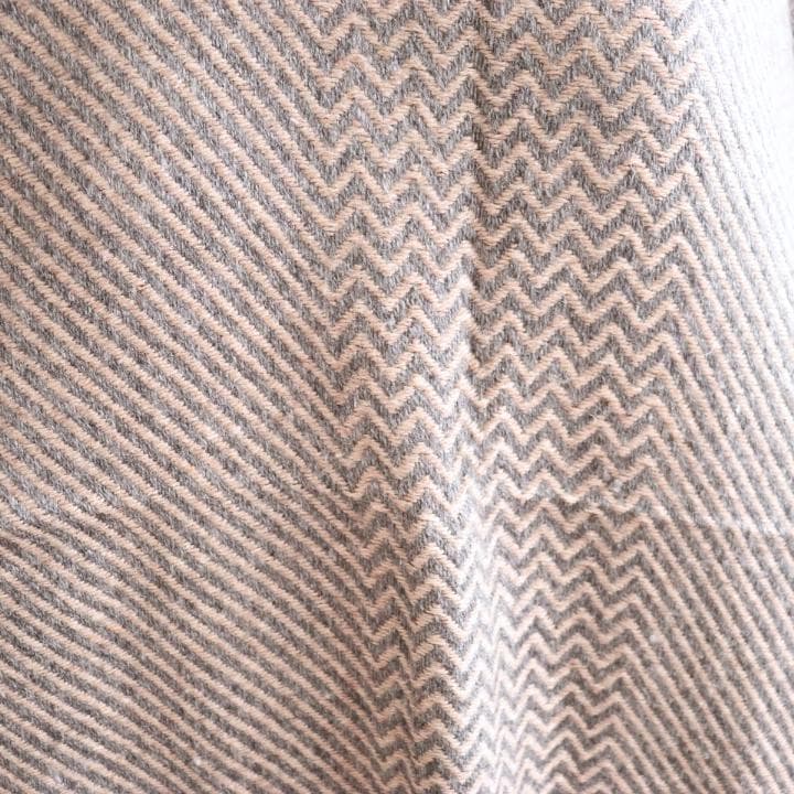 【新品・未使用】カシミヤ100★大判ブランケット★本場ネパールから★毛布代わりに