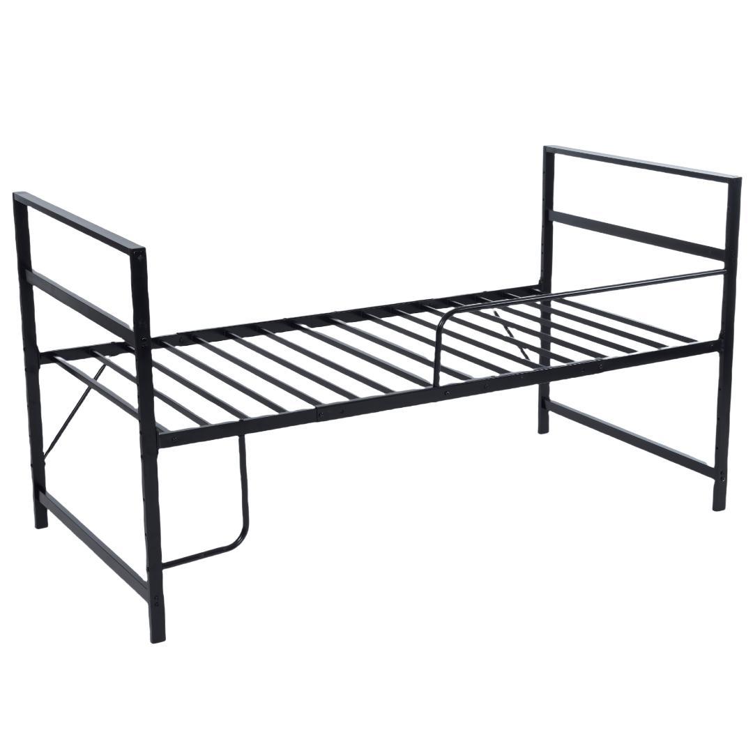 【高さ110cm】ロフトベッド パイプベッド シングル システムベッド 収納