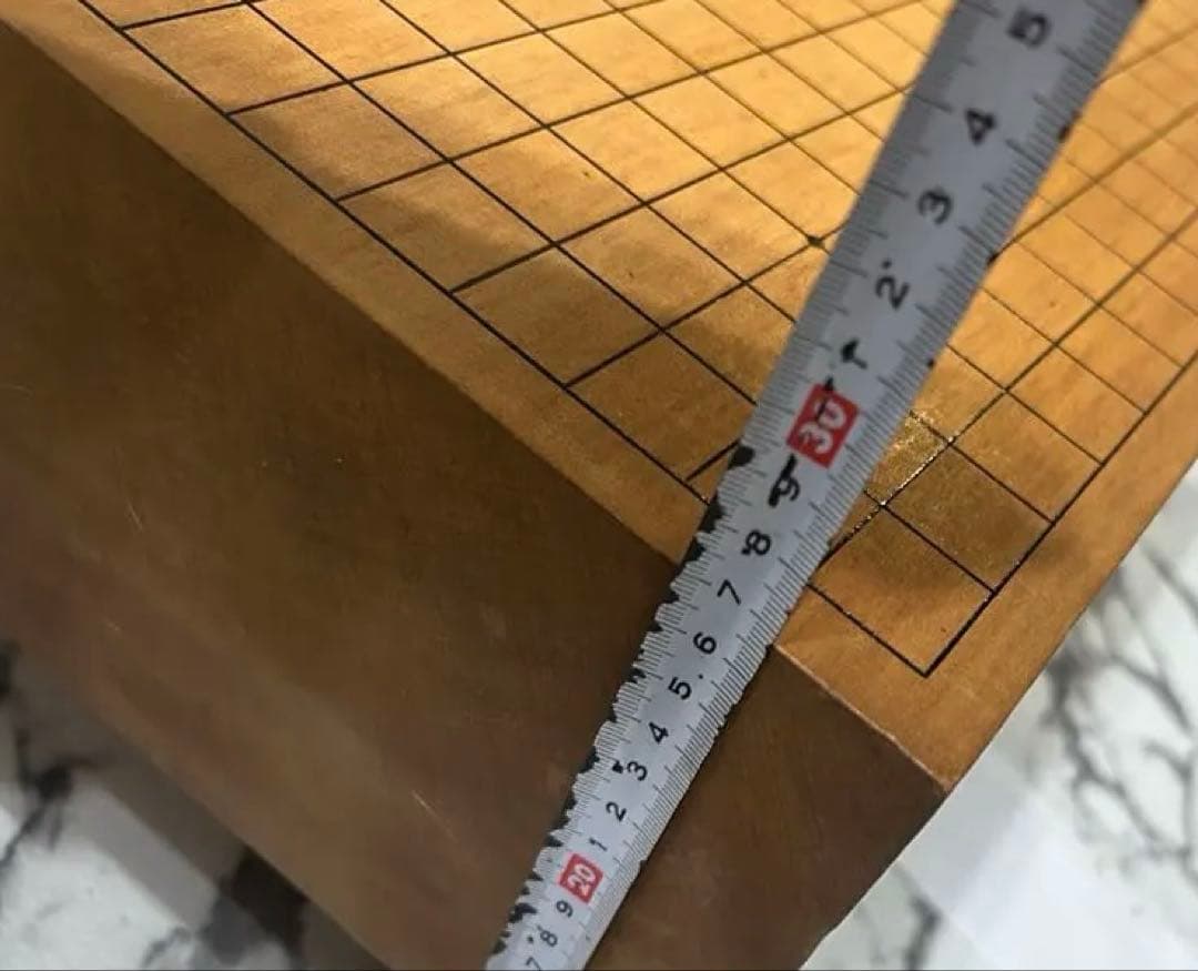 木製囲碁盤 【高級碁盤セット】足付碁盤 高さ27cm
