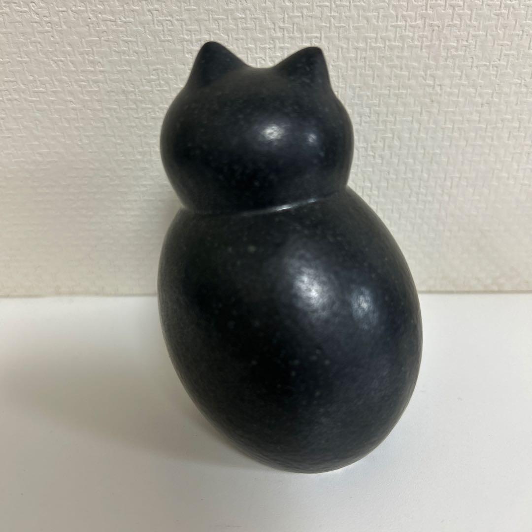 リサラーソン ミア オールブラック 黒猫 置物 オブジェ - メルカリ