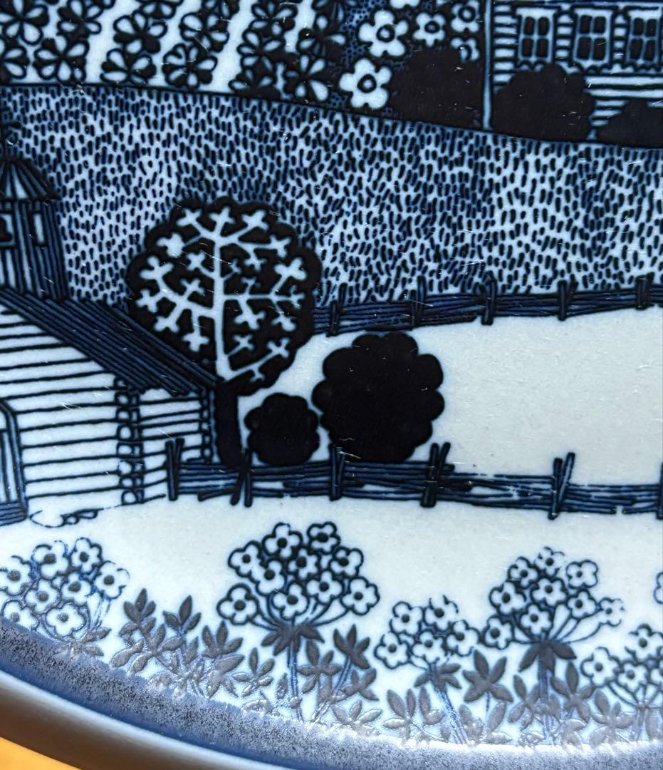 ARABIA ウオシッキネン アラビア社100周年記念プレート(102)