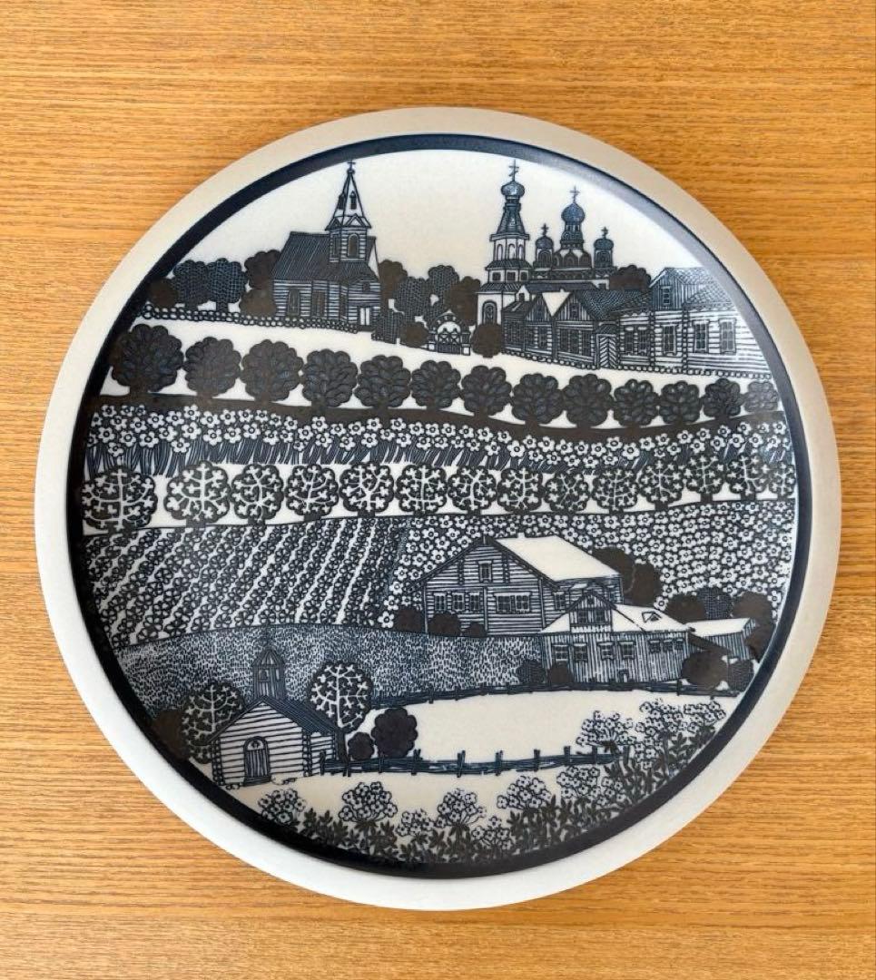 ARABIA ウオシッキネン アラビア社100周年記念プレート(102)