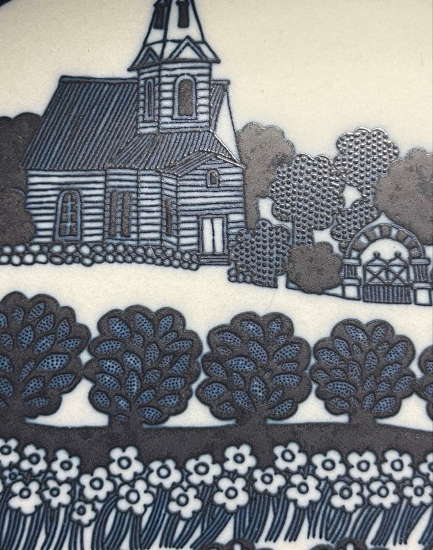 ARABIA ウオシッキネン アラビア社100周年記念プレート(102)