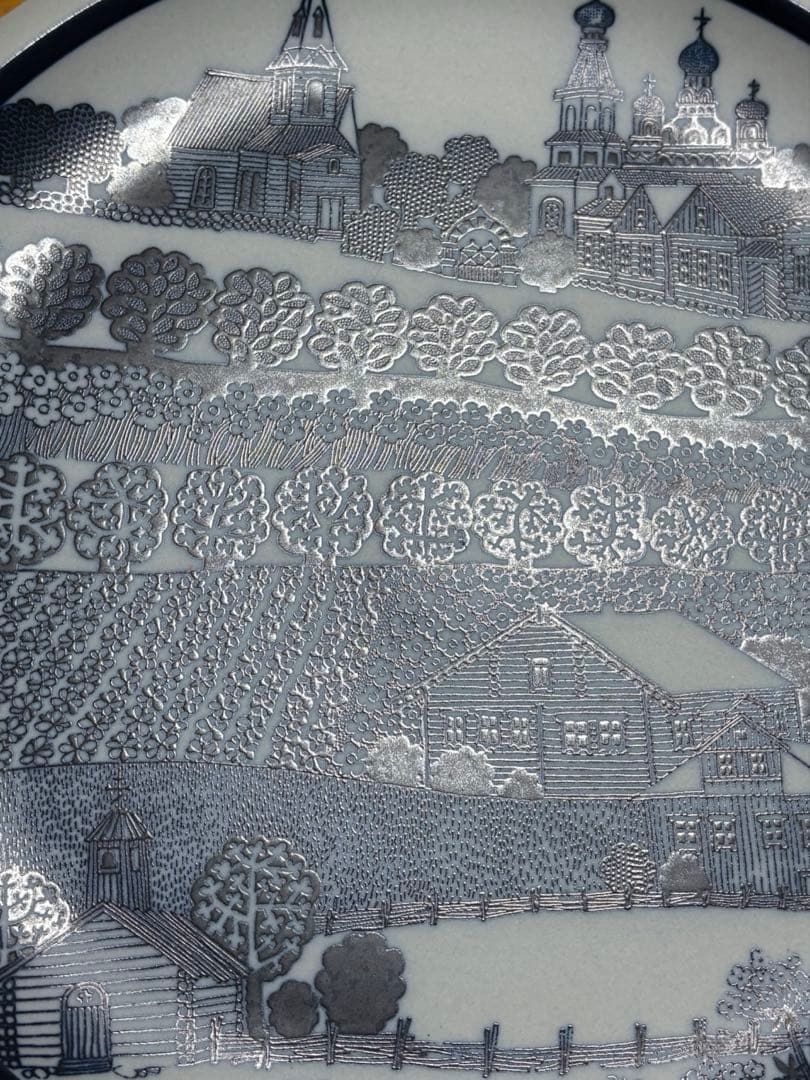 ARABIA ウオシッキネン アラビア社100周年記念プレート(102)