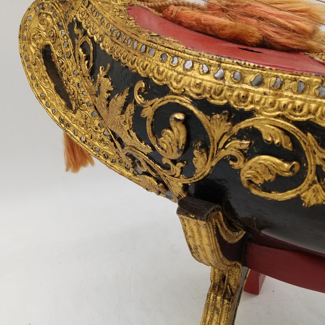 2896番 ビルマの竪琴 ミャンマー 伝統楽器 弦楽器 民族楽器