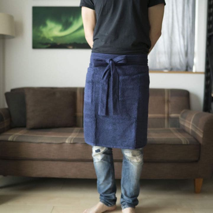 Peaceful Cuisine Ryoya'sエプロン ネイビー