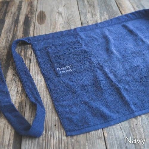 Peaceful Cuisine Ryoya'sエプロン ネイビー