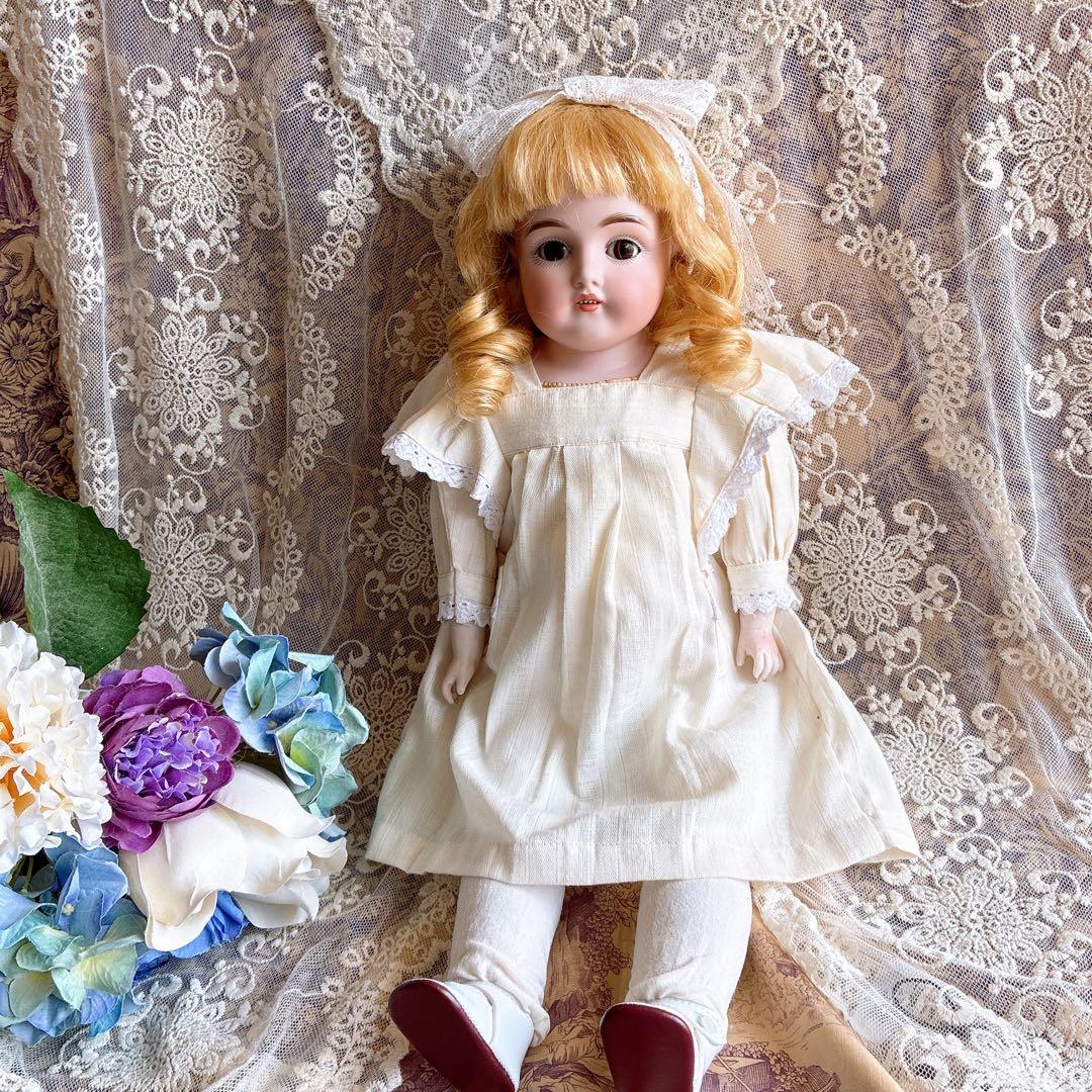 アンティークドール ♥ ケストナー 幼い顔立ちの可愛い女の子♥ドイツ