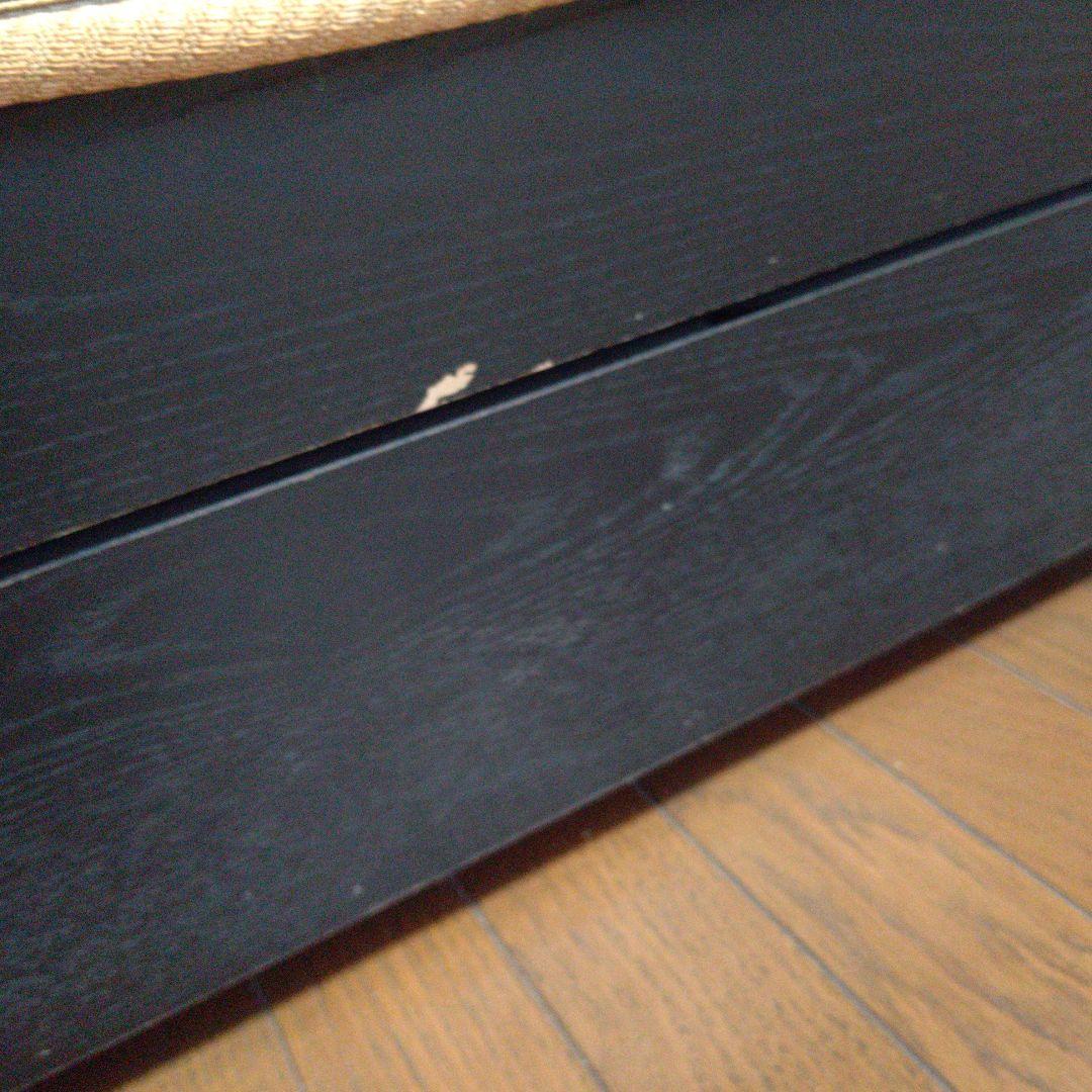 シングルベッドとマットレス  引き出し２枚付き