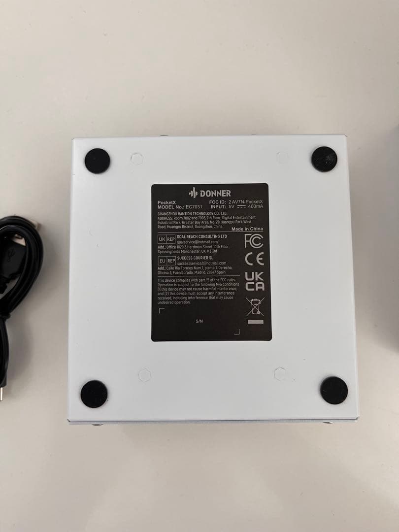 【美品】DONNER POCKET X ギターエフェクター