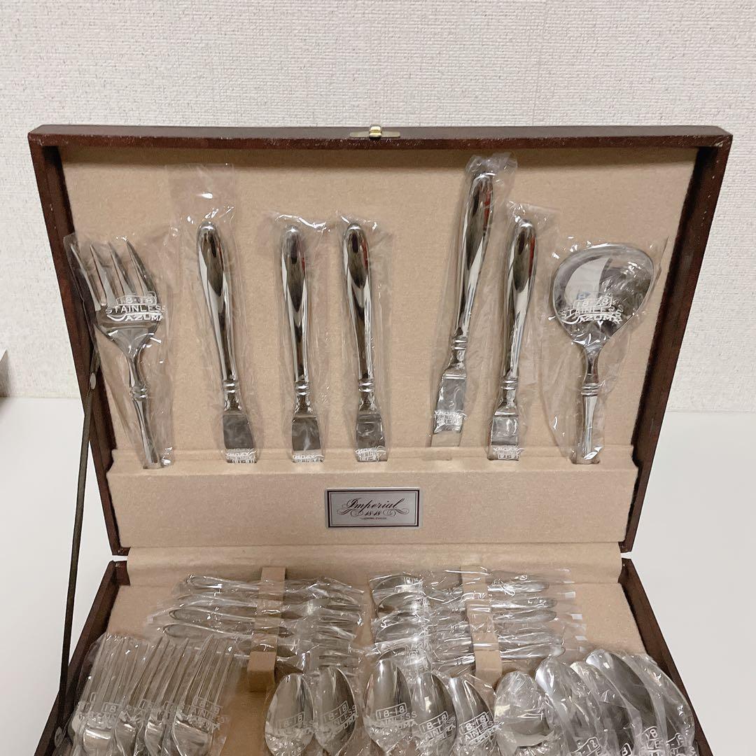 未使用 azuma アヅマ インペリアル カトラリーセット 32本 18-18