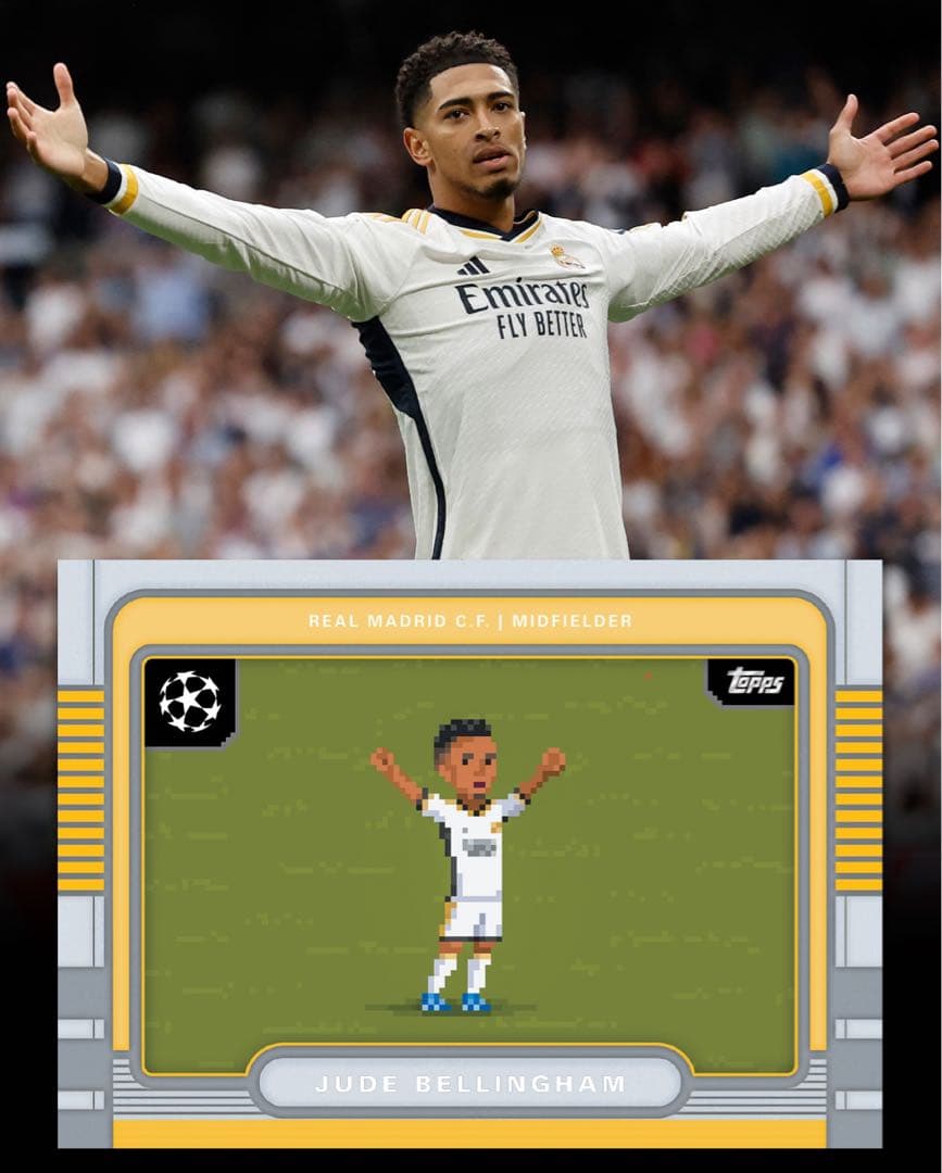 最新版】ジュードベリンガム Bellingham Topps UCC レアル - メルカリ