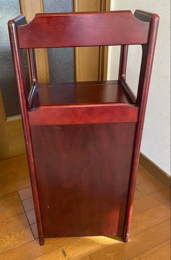 オールドカリモク 電話台 花台 飾り棚 サイドテーブル