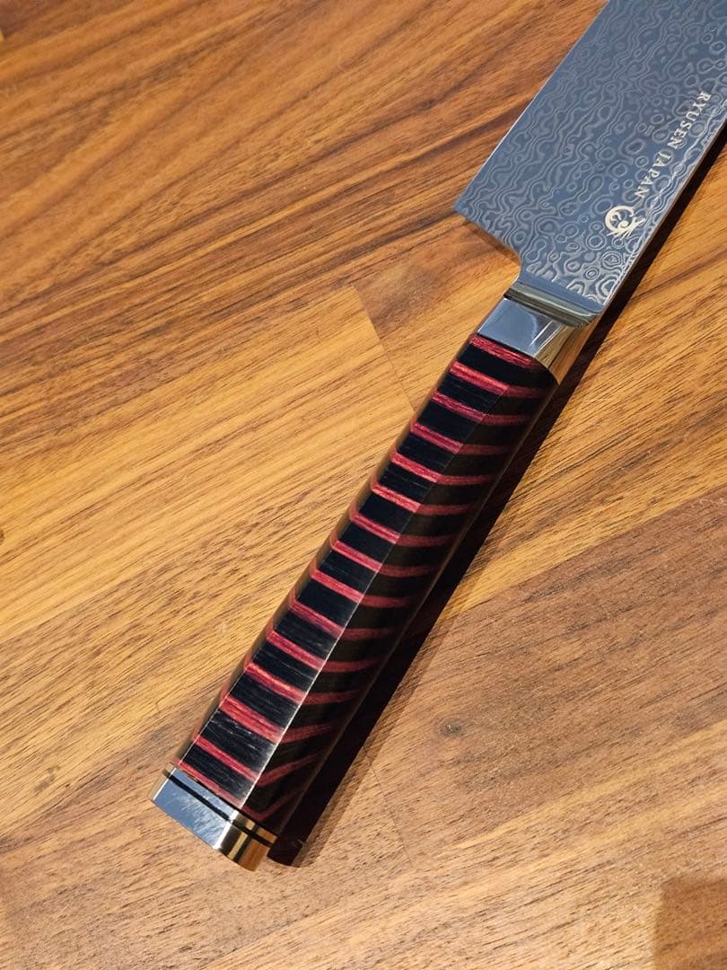 龍泉刃物 鳳炎龍 vg10 + vg2 コアレス ダマスカス牛刀 210mm - メルカリ