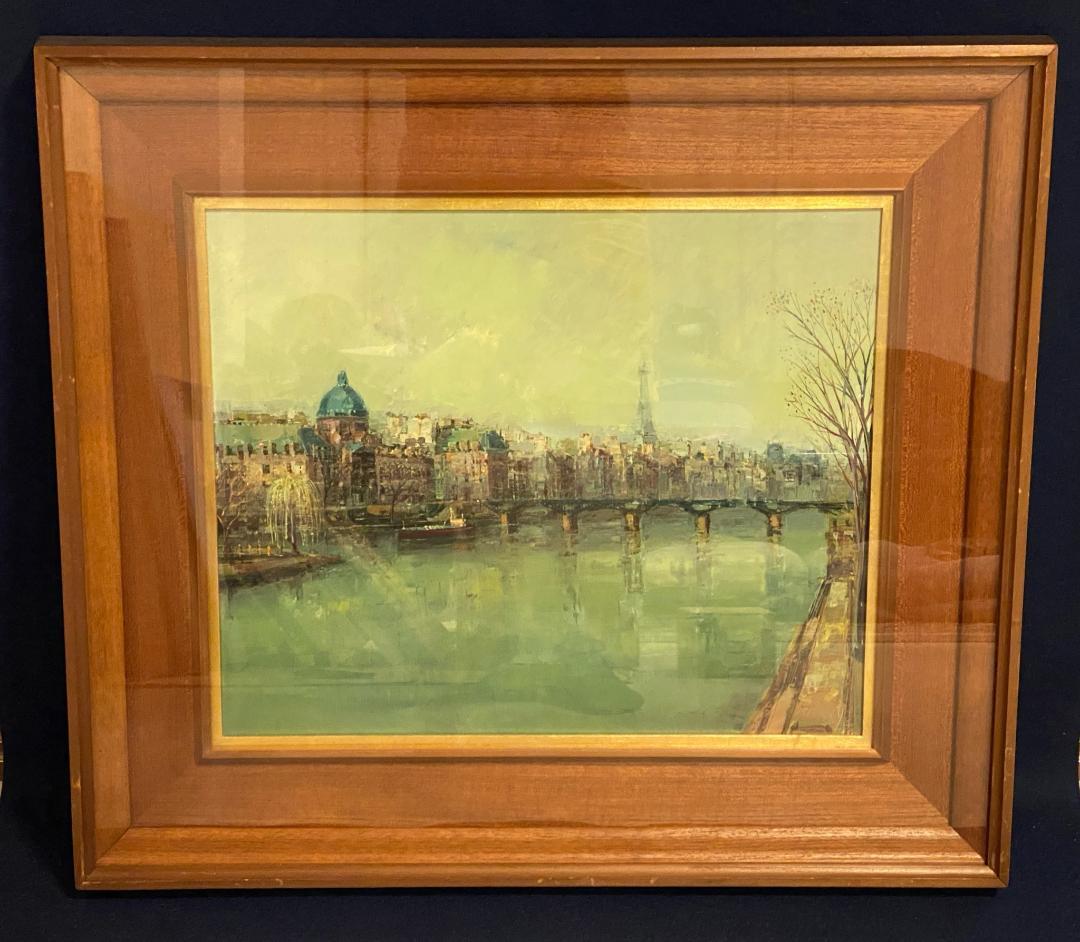 油絵F10号真作サイン入り