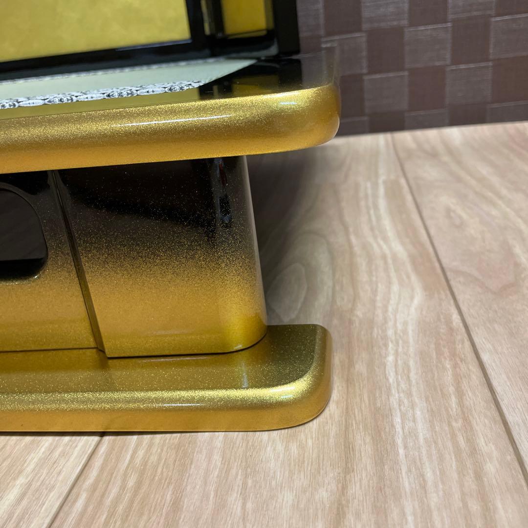 端午の節句　平飾台75号　金ぼかし　屏風