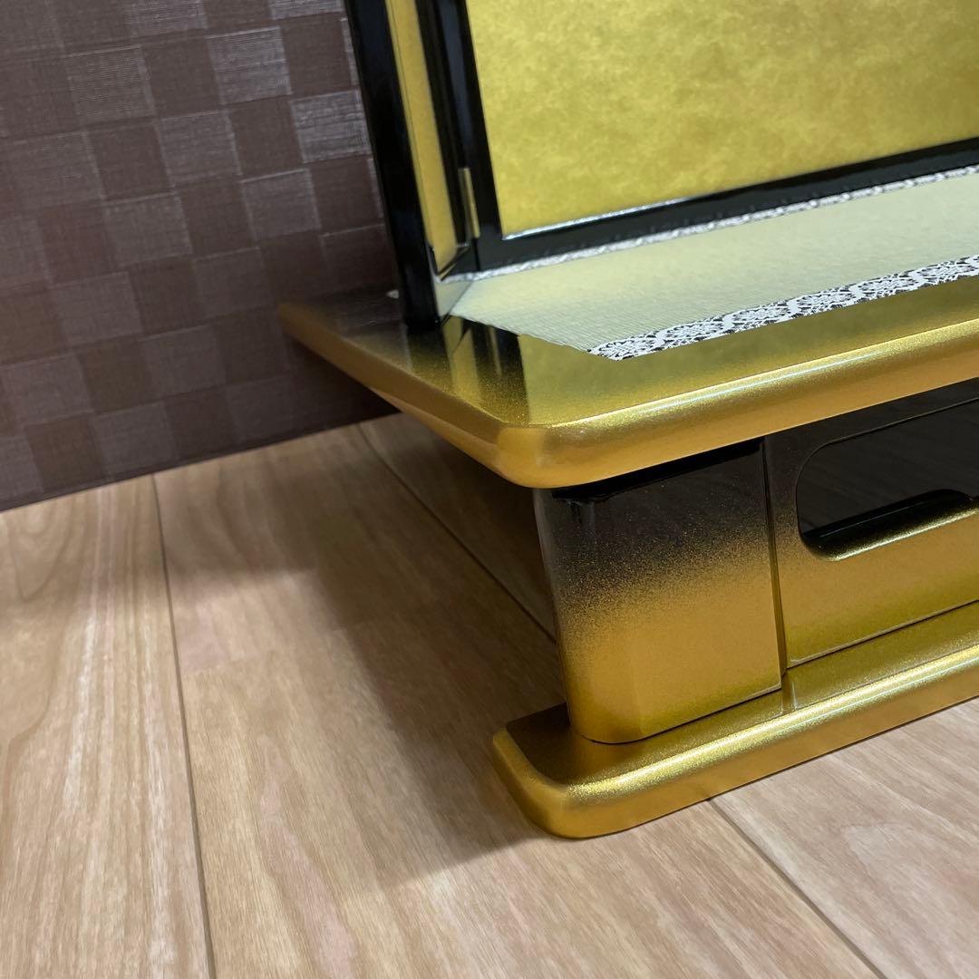 端午の節句　平飾台75号　金ぼかし　屏風