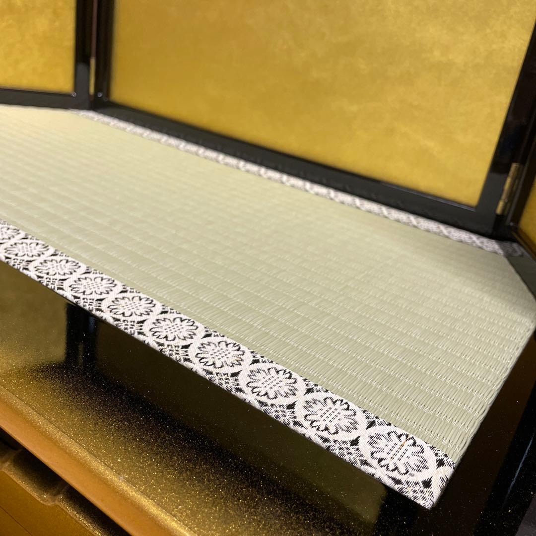 端午の節句　平飾台75号　金ぼかし　屏風