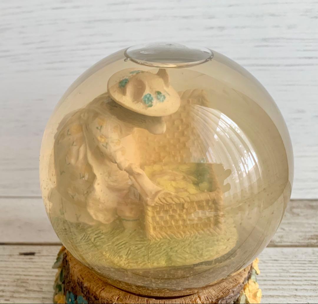 ミセストードフラックス スノードーム ブランブリーヘッジ 置物 フィギュリン