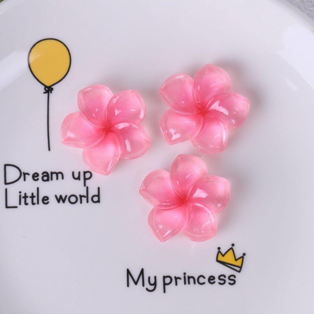 ハイビスカスネイルパーツランダム選べます