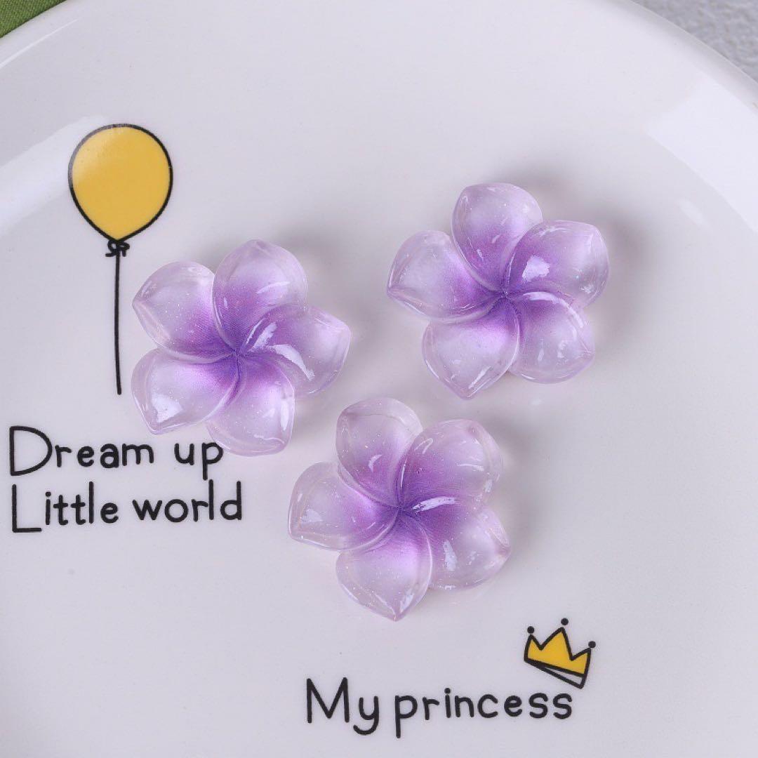 ハイビスカスネイルパーツランダム選べます