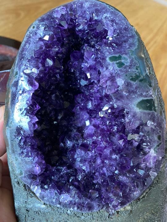 今日特別価格【極上】ウルグアイ產アメジストクラスター原石（除厄納福幸運水晶）