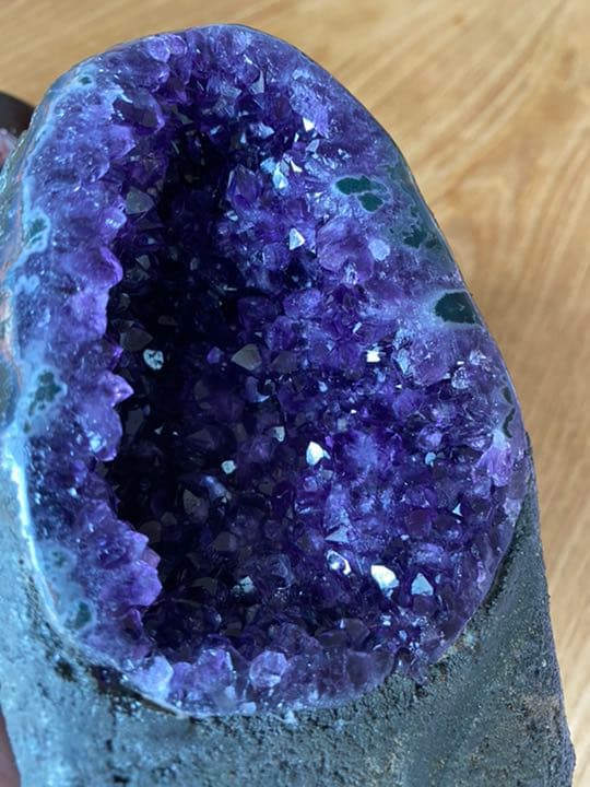 今日特別価格【極上】ウルグアイ產アメジストクラスター原石（除厄納福幸運水晶）