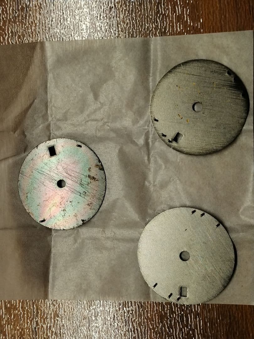 在庫処分品　入手困難　文字盤　3枚セット