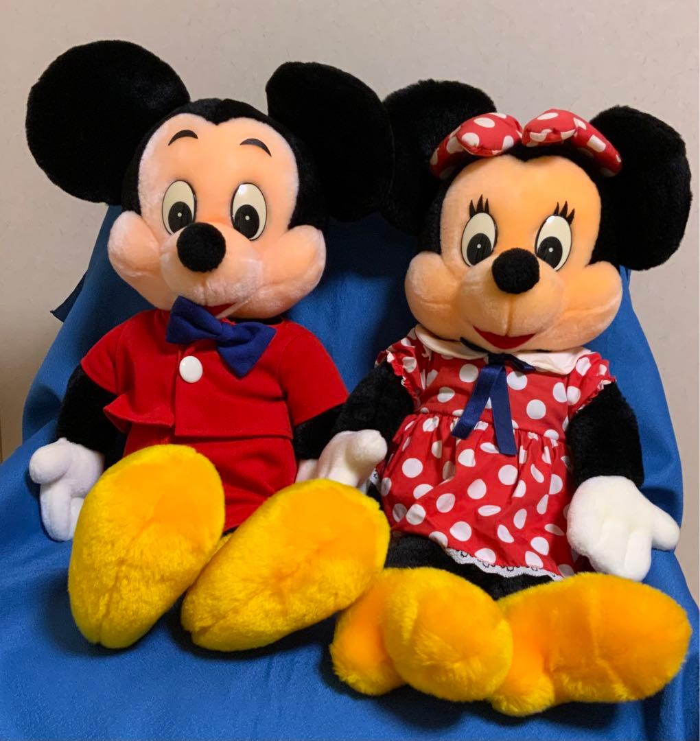 東京 サンアンドスター☆ミッキーマウス＆ミニーマウス ぬいぐるみ
