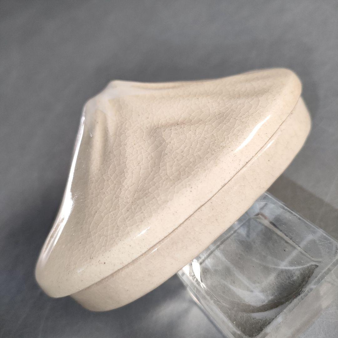 A1363-7/禎山窯/川尻一寛 作/色絵金彩富士形蓋付珍味入揃8客/懐石道具/