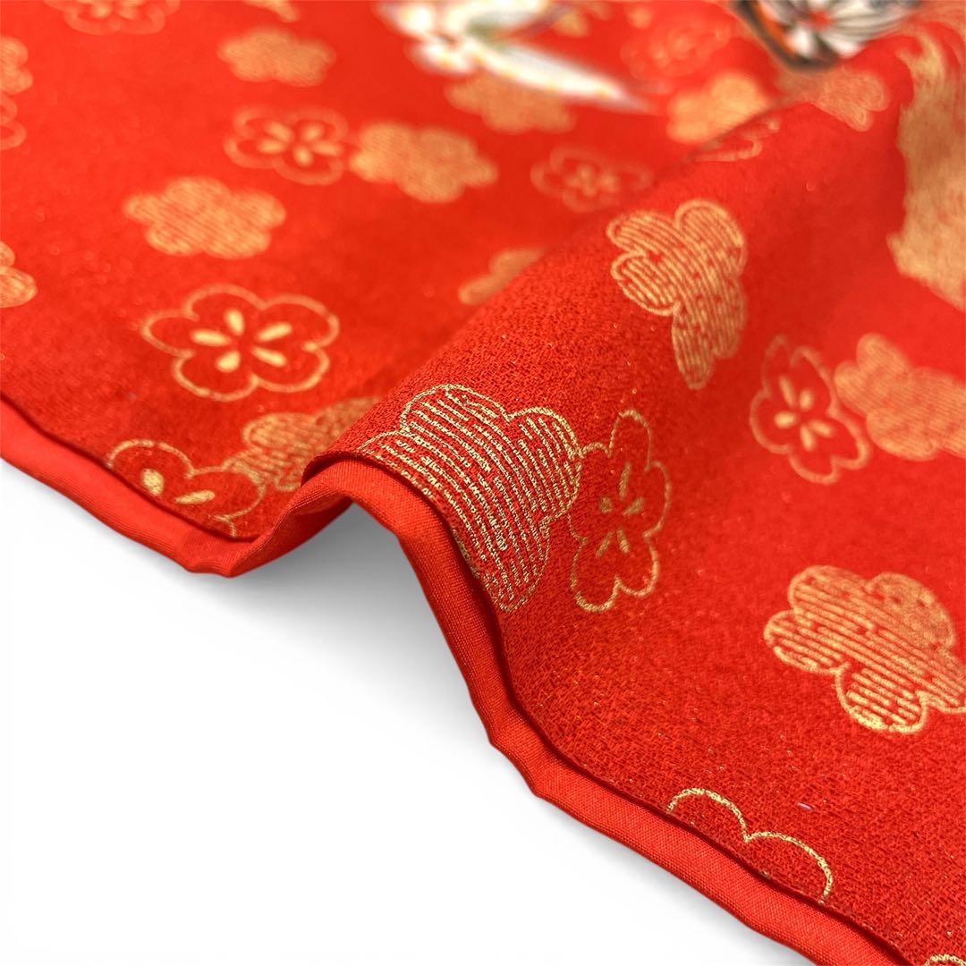 ◎mk-1169　七五三　女の子　着物・襦袢セット　7歳　　2-6