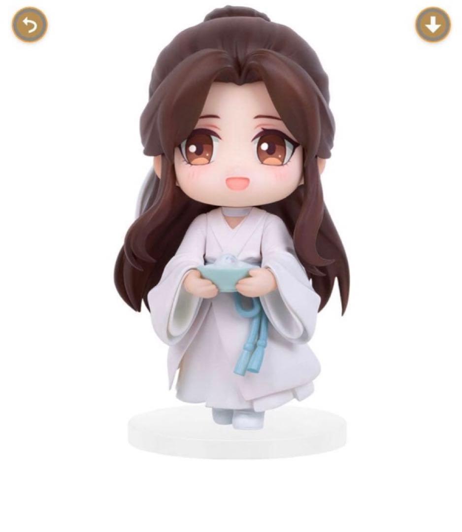 天官赐福 謝怜　花城　三郎 極楽雅宴　完成品Q版フィギュア