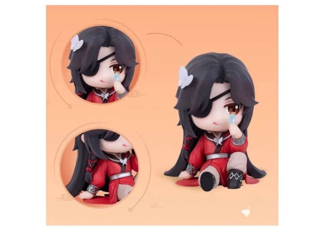 天官赐福 謝怜　花城　三郎 極楽雅宴　完成品Q版フィギュア