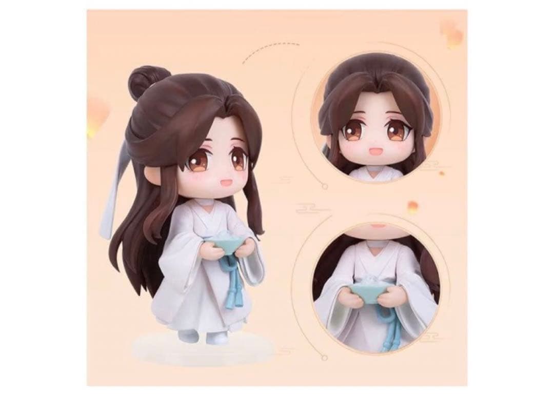 天官赐福 謝怜　花城　三郎 極楽雅宴　完成品Q版フィギュア