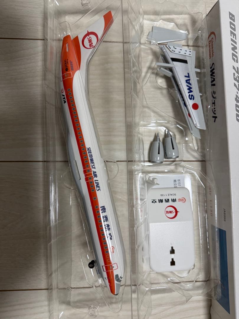 G*O様 SWAL Boeing 737-400 スケール1/130 南西航空 - メルカリ