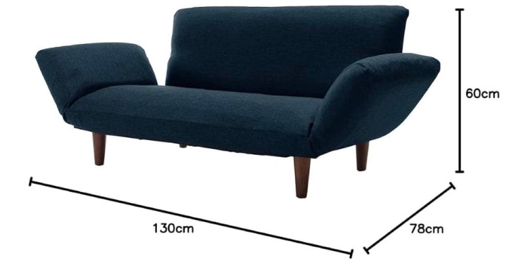 セルタン 日本製 カウチソファー ミーゴ 2人掛け