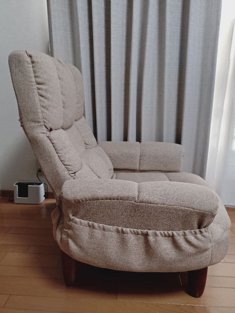 送料込みです座椅子生活　テレビが見やすい1人掛けソファ