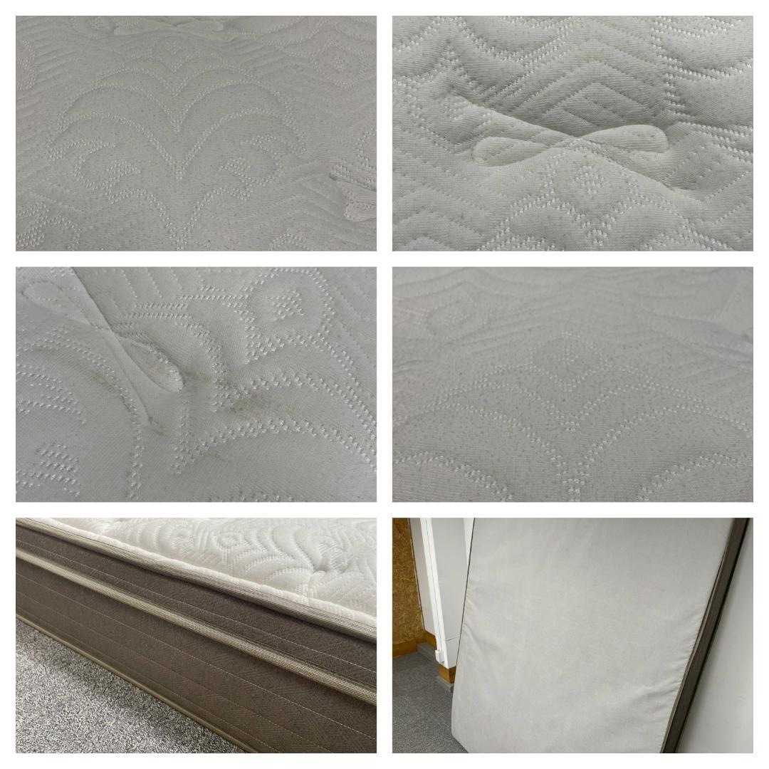 T7898☆展示品☆レガリア☆インシグニア☆キングスダウンクイーンマットレスレス