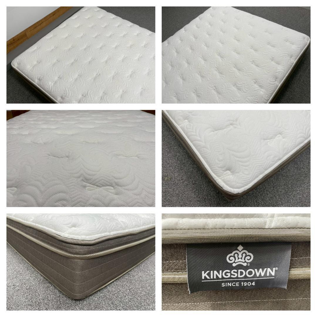 T7898☆展示品☆レガリア☆インシグニア☆キングスダウンクイーンマットレスレス