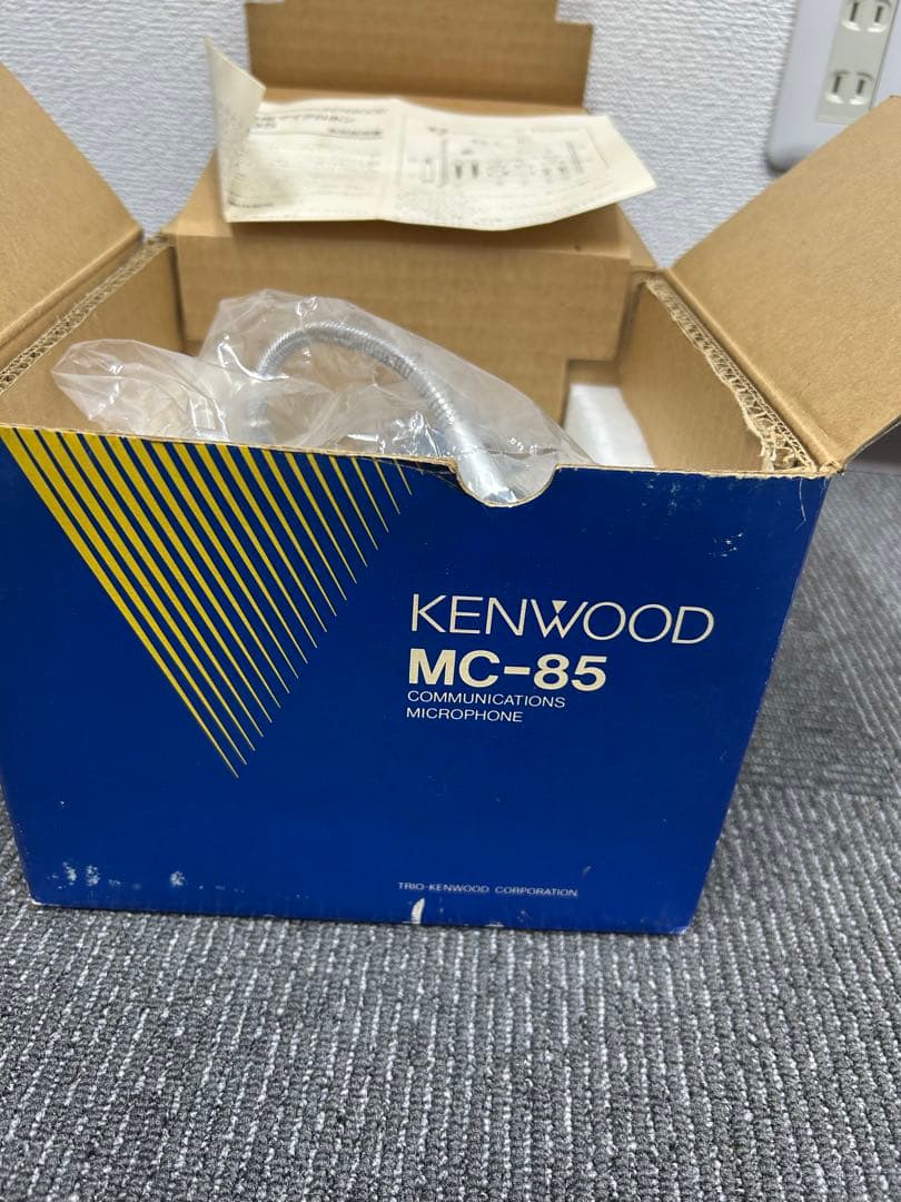 KENWOOD MC-85 コミュニケーションマイクロフォン - メルカリ