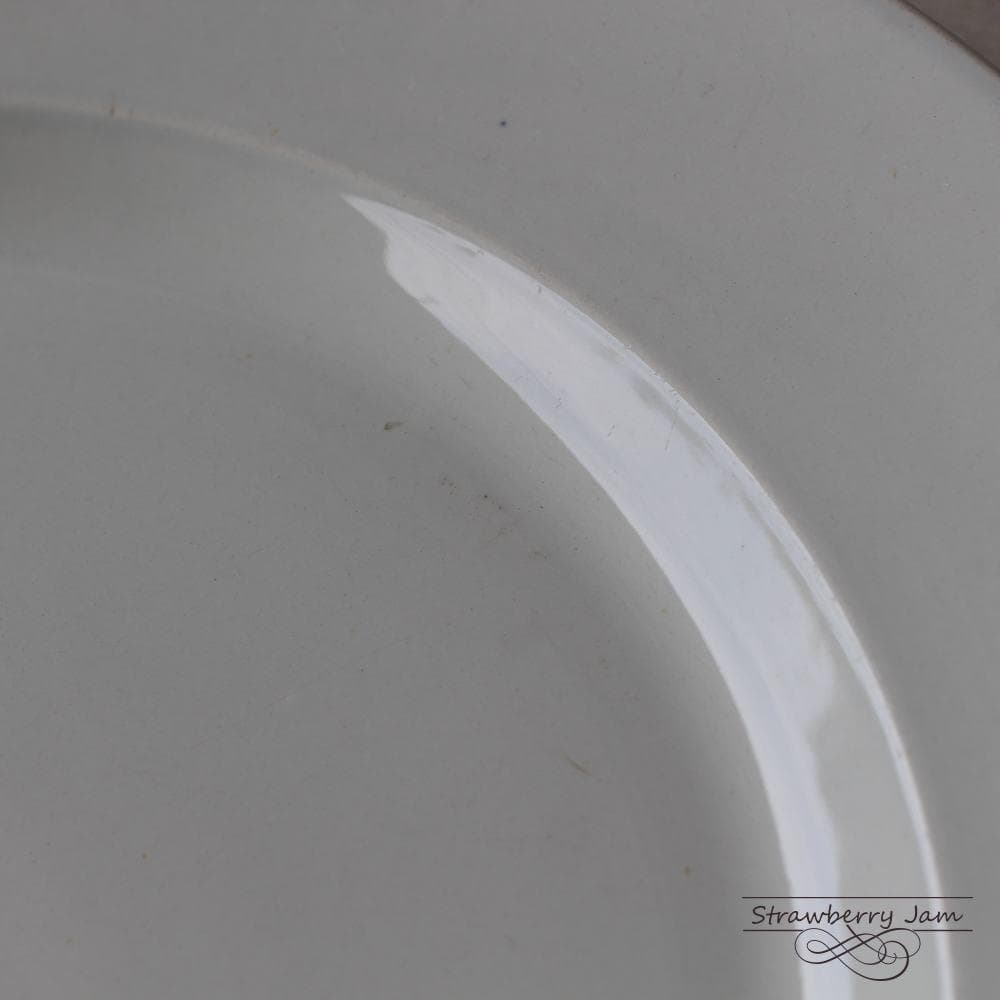 IKI-552 フランスアンティーク クレイユモントロー プレート 陶器 お皿