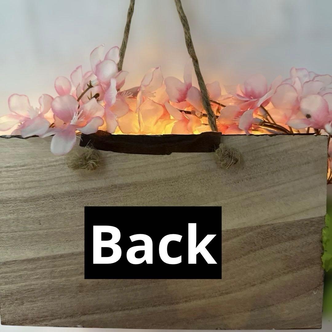 どんぐりアート♡夜桜タペストリー風リース＆銀河へlet's go 2点♡