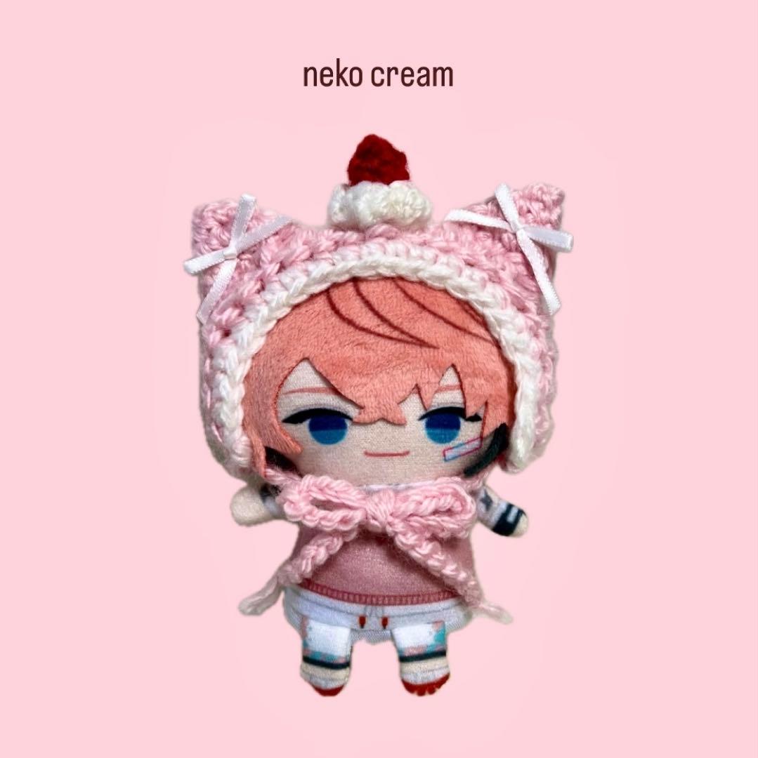 ネコ ヘッドドレス ピンク〉にじぱぺっと ぬい服 10cm - メルカリ