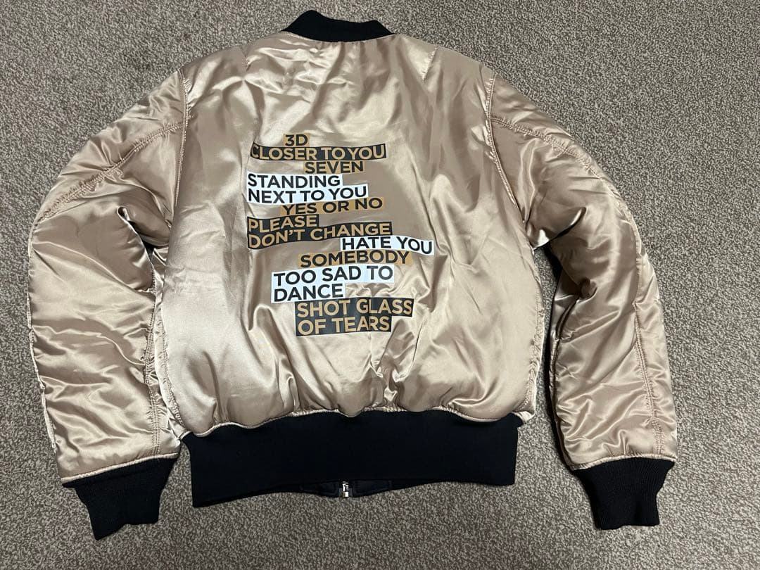 JUNGKOOK GOLDEN♡ボンバージャケット！ Mサイズ Jungkook (BTS