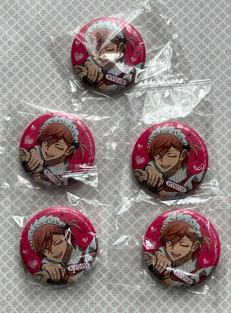 桃源暗鬼 ジャージメイド 缶バッジ 花魁坂京夜 - メルカリ