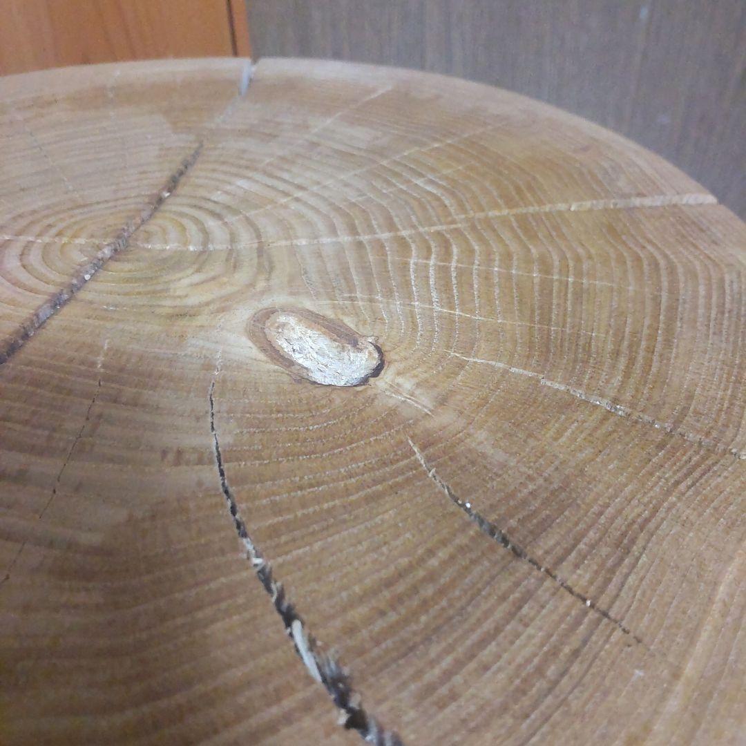 山栗丸太椅子スツール